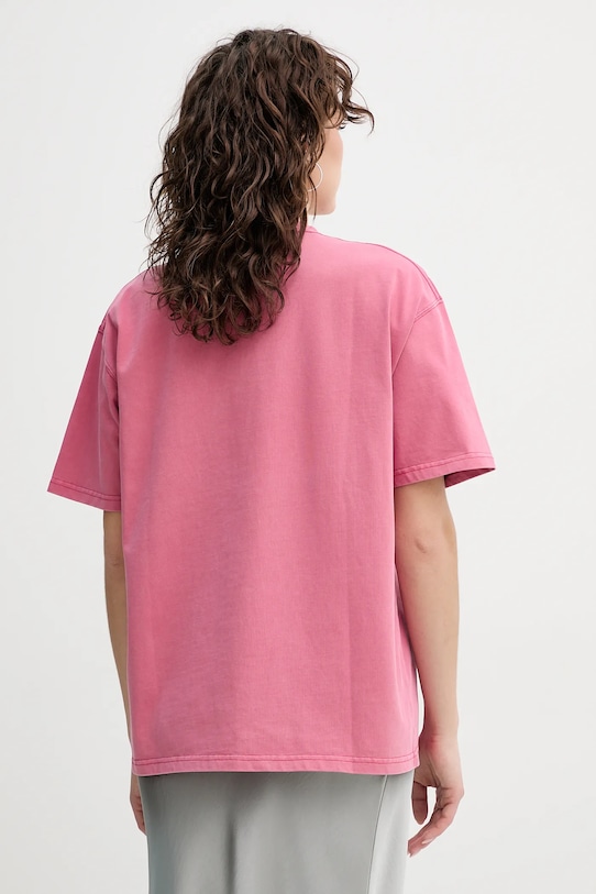 Odzież Samsoe Samsoe t-shirt bawełniany EIRA F23300036 różowy