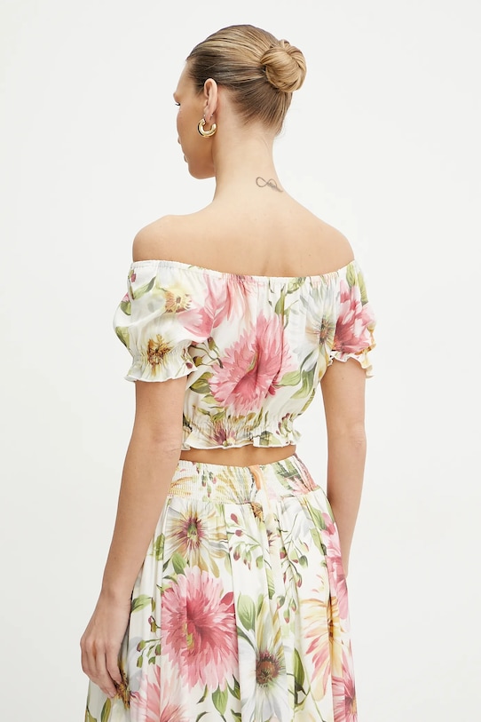 Oblečení Halenka Guess ELODIE W5GH61.WH4S2 béžová