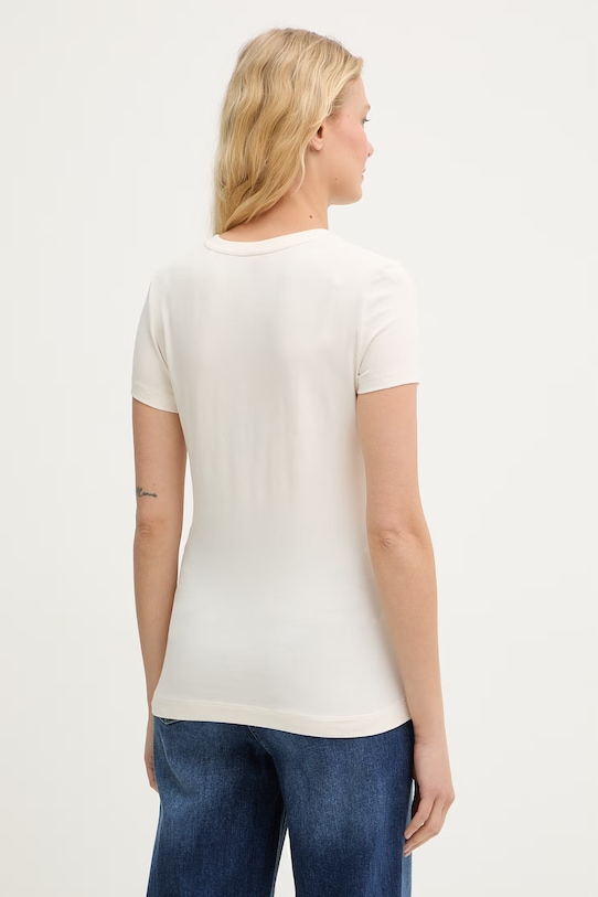 Odzież Guess t-shirt W5GI04.J1314 beżowy