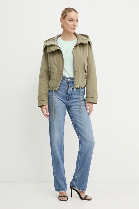 Kratka majica Guess W5GI04.J1314 modra SS25