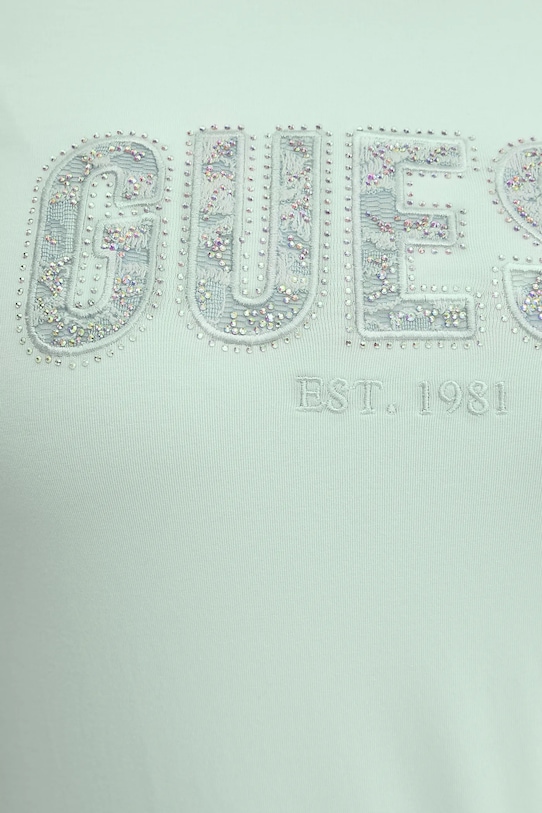 Kratka majica Guess W5GI04.J1314 modra