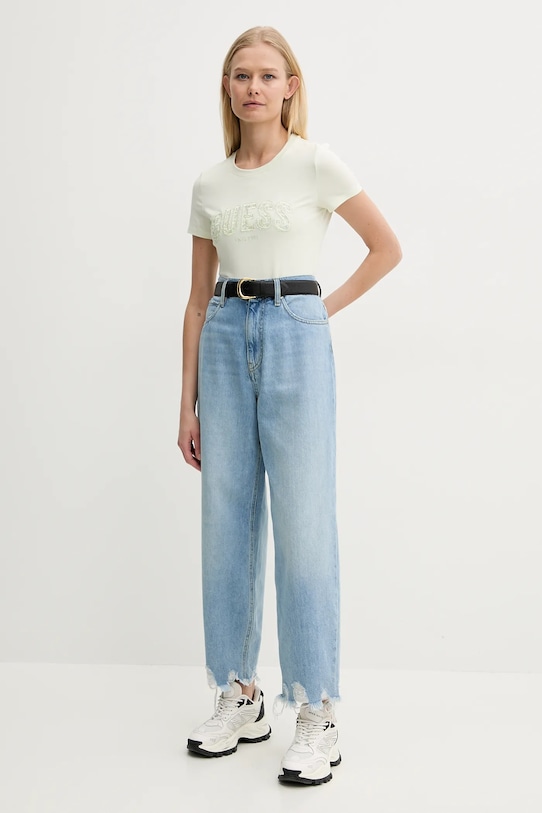 Tričko Guess W5GI04.J1314 zelená SS25