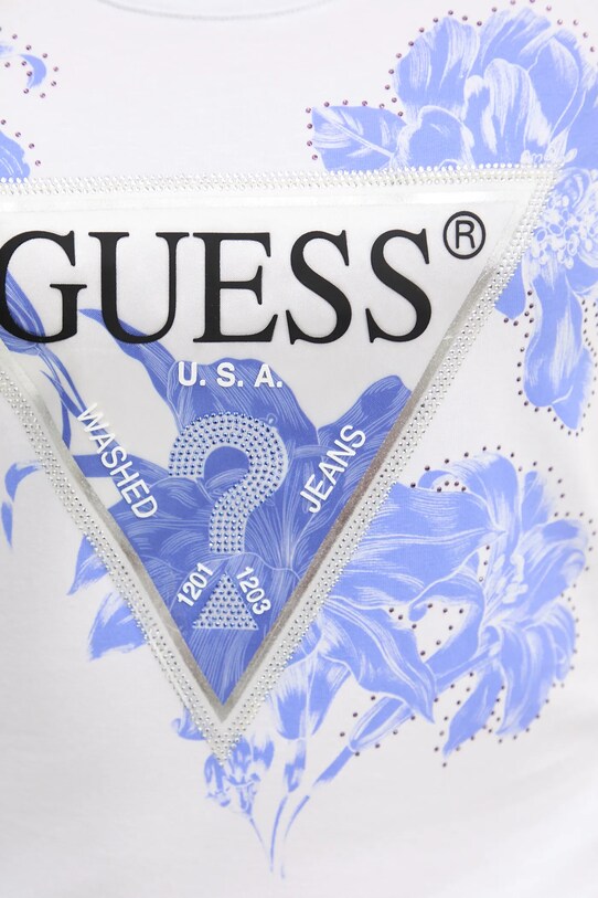 Футболка Guess білий W5GI08.J1314