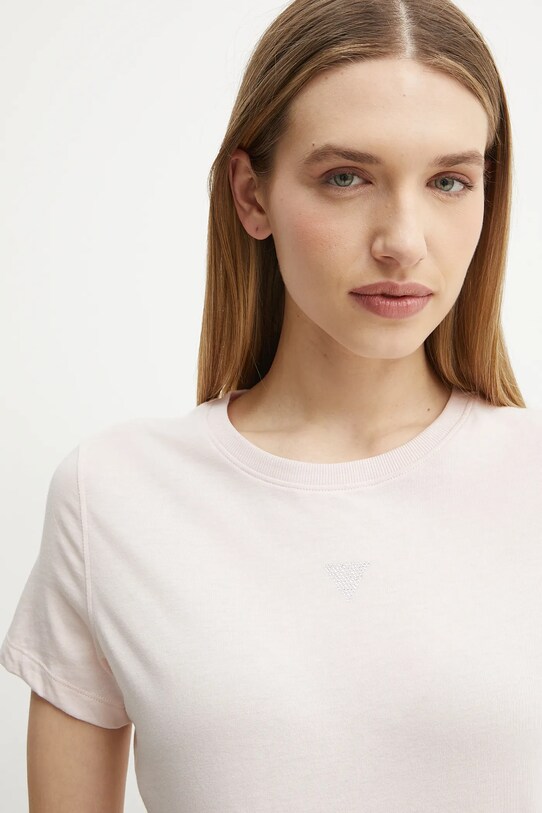 Guess tricou roz W5GI09.K5JK1