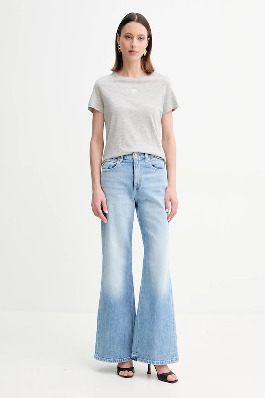 Guess t-shirt W5GI09.K5JK1 szary SS25