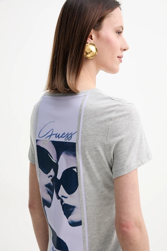 Guess t-shirt szary W5GI09.K5JK1