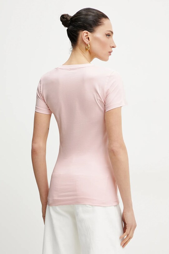 Odzież Guess t-shirt DEGRADE W5GI14.J1314 różowy