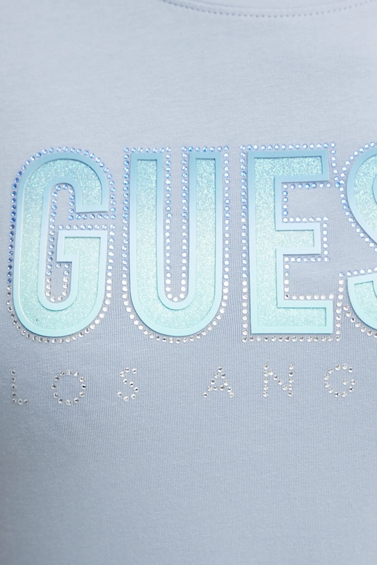 Guess t-shirt DEGRADE niebieski W5GI14.J1314