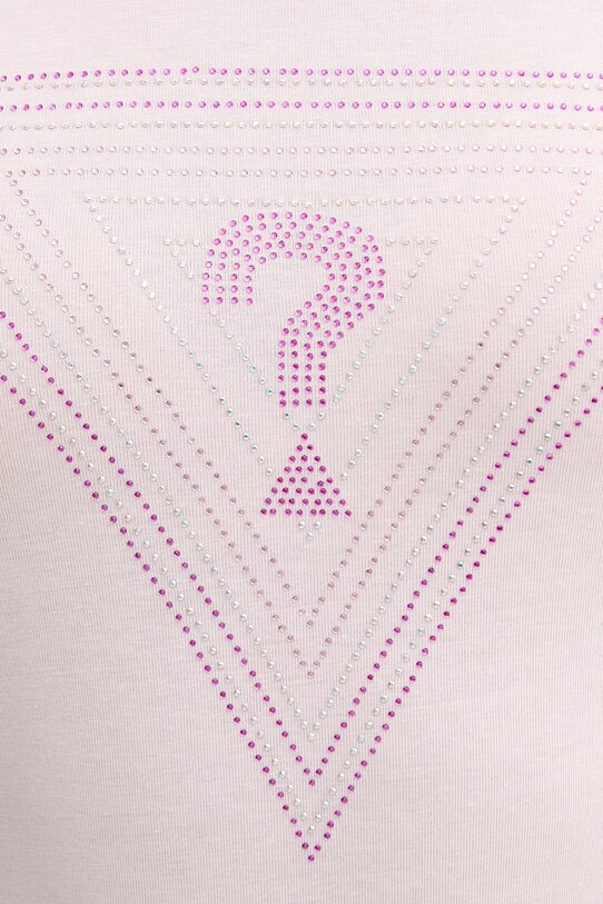 Guess t-shirt W5GI43.KA0Q1 rózsaszín