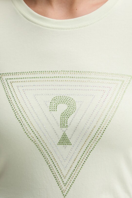 Kratka majica Guess W5GI43.KA0Q1 zelena