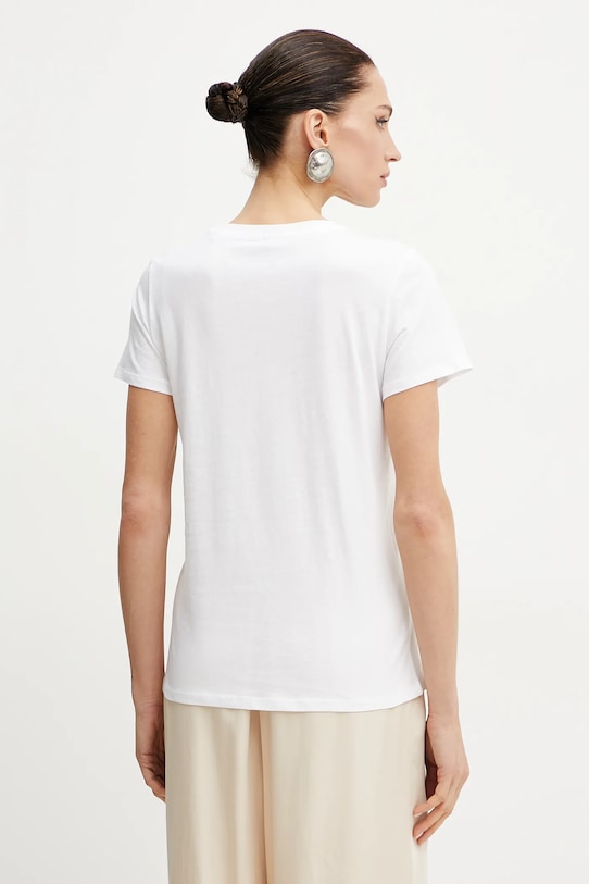 Ruházat Guess pamut póló BELLA W5GI46.K9RM1 fehér