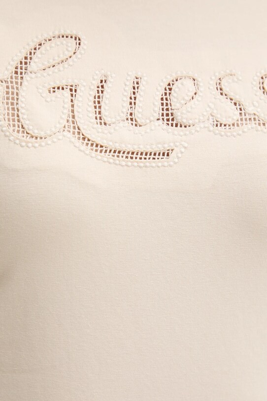 Тениска Guess бежов W5GI47.KA0Q1