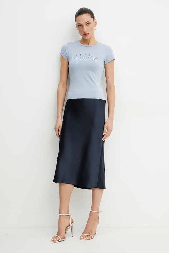 Majica kratkih rukava Guess W5GI52.K49A1 plava SS25