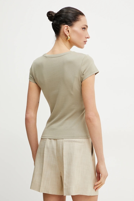 Îmbrăcăminte Guess tricou W5GI52.K49A1 bej