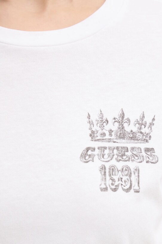 Хлопковая футболка Guess W5GI53.K9RM1