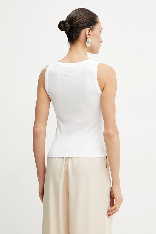 Oblačila Bombažen top Guess ALEXIA W5GP06.KCS10 bela