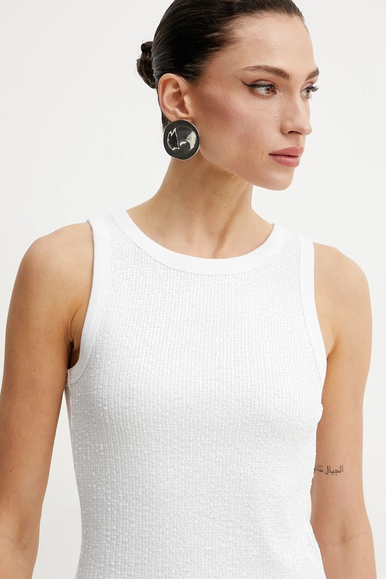 Bombažen top Guess ALEXIA bela W5GP06.KCS10