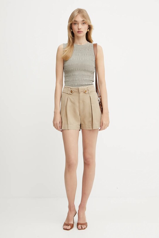 Top Guess CLAIRE W5GP17.KCSA2 sivá SS25