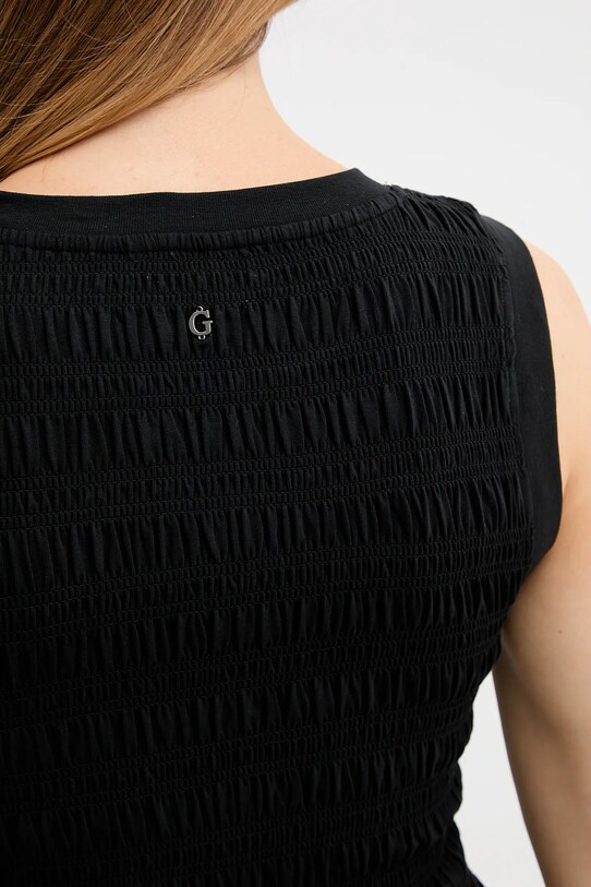 Top Guess CLAIRE W5GP17.KCSA2 črna