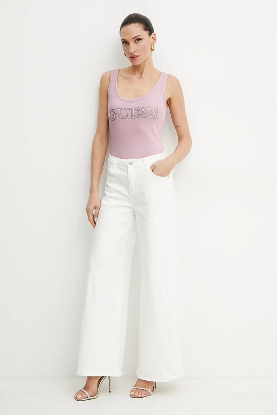 Guess top W5GP29.KA0H1 lila SS25