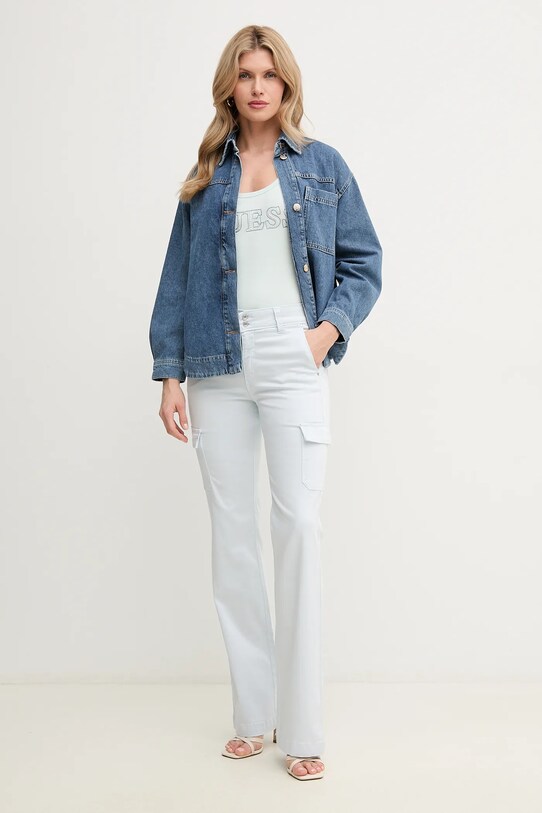 Top Guess W5GP29.KA0H1 tyrkysová SS25