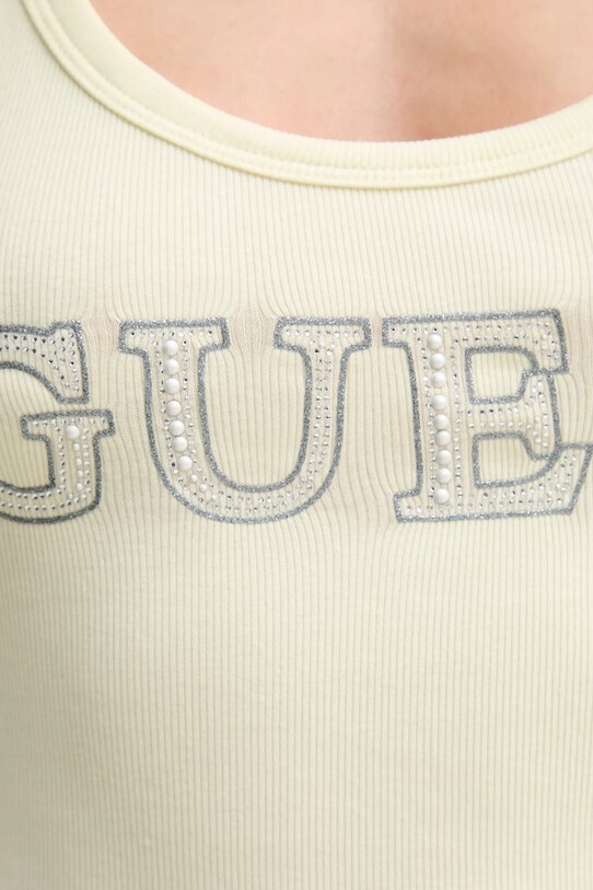 Guess top żółty W5GP29.KA0H1