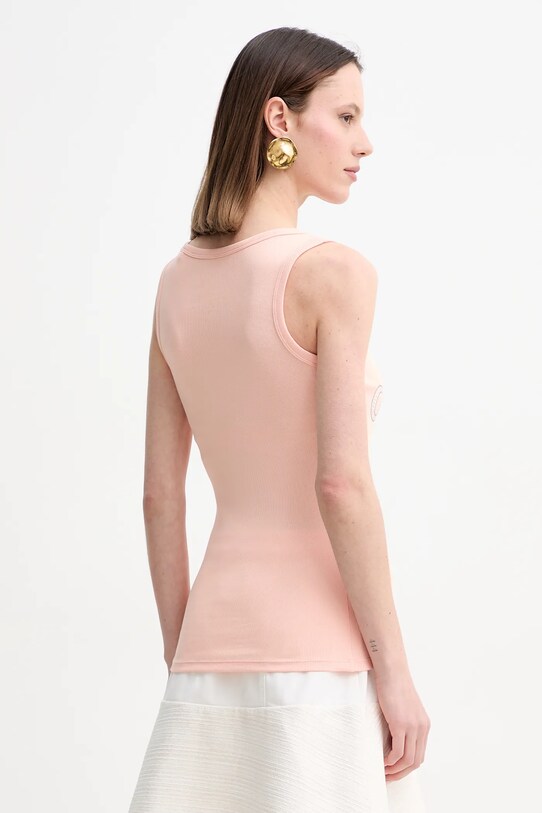 Odzież Guess top W5GP29.KA0H1 pomarańczowy