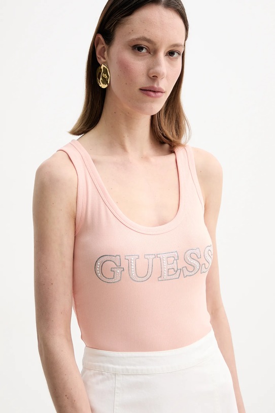 Топ Guess оранжев W5GP29.KA0H1