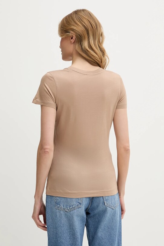 Guess tricou W5GP31.KCSX2 bej SS25