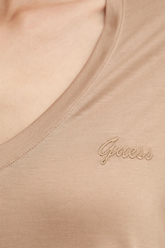 Tričko Guess béžová W5GP31.KCSX2