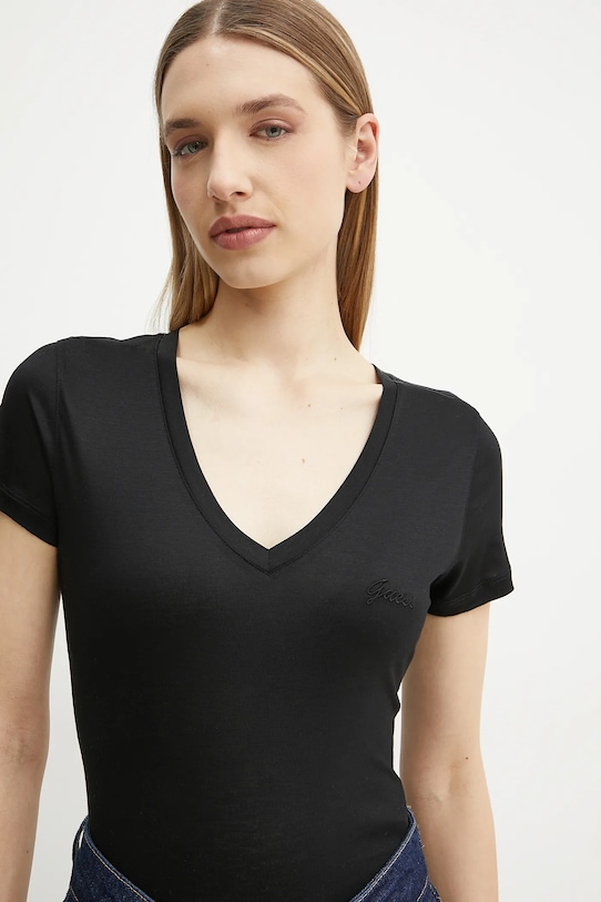 Тениска Guess черен W5GP31.KCSX2