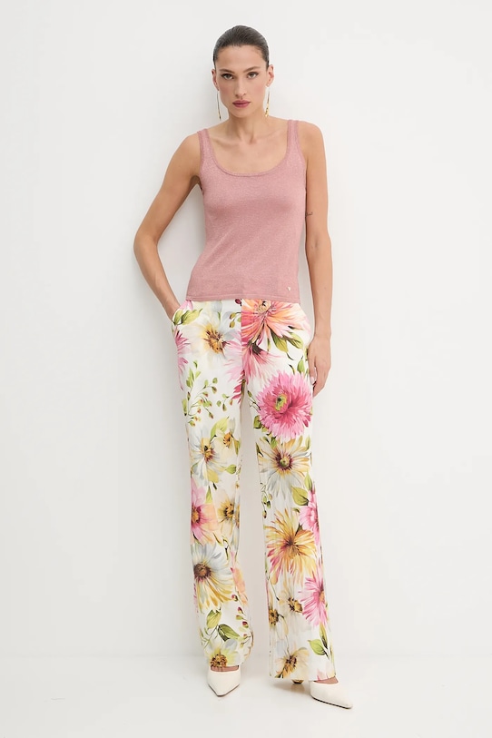 Top Guess NELLIE W5GR16.Z3E22 oranžna SS25