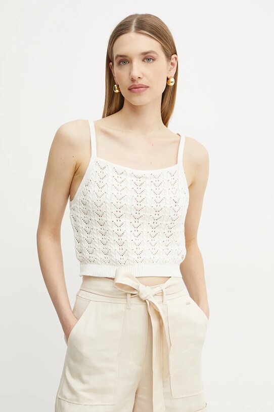 Топ Guess RUTH slim бежевый W5GR42.Z3C71