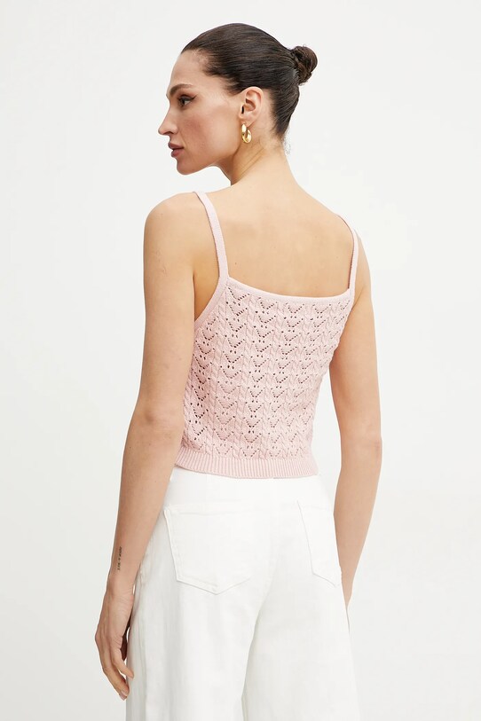 Odzież Guess top RUTH W5GR42.Z3C71 różowy