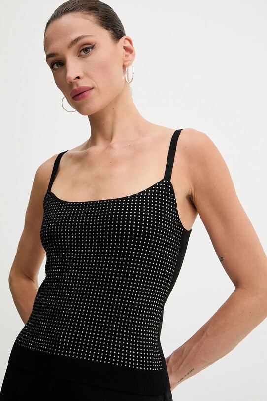 Top Guess KHLOE μαύρο W5GR47.Z3MN2
