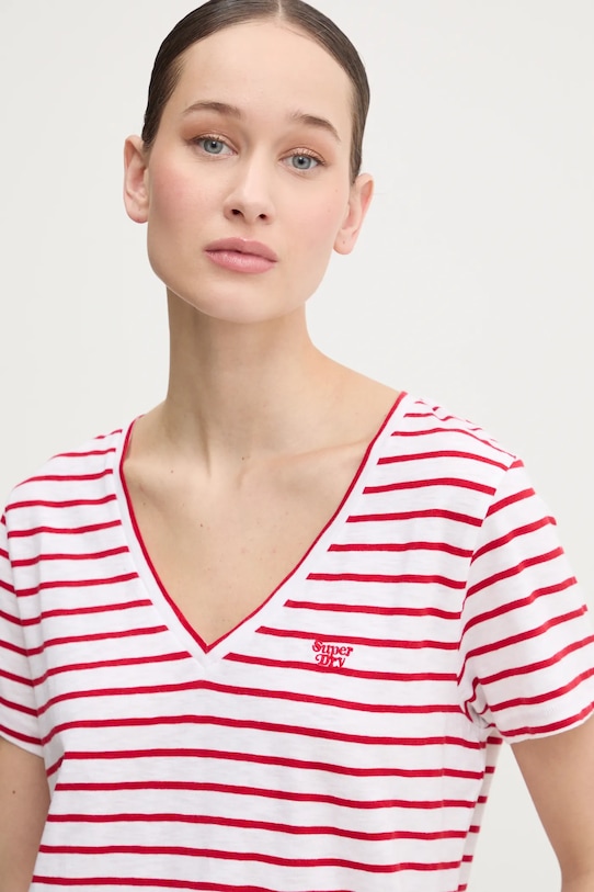 Superdry t-shirt czerwony W1011181A.E4M