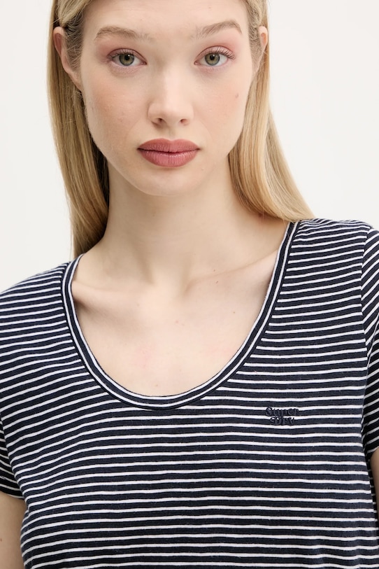 Superdry t-shirt sötétkék W1011381A.F1Q