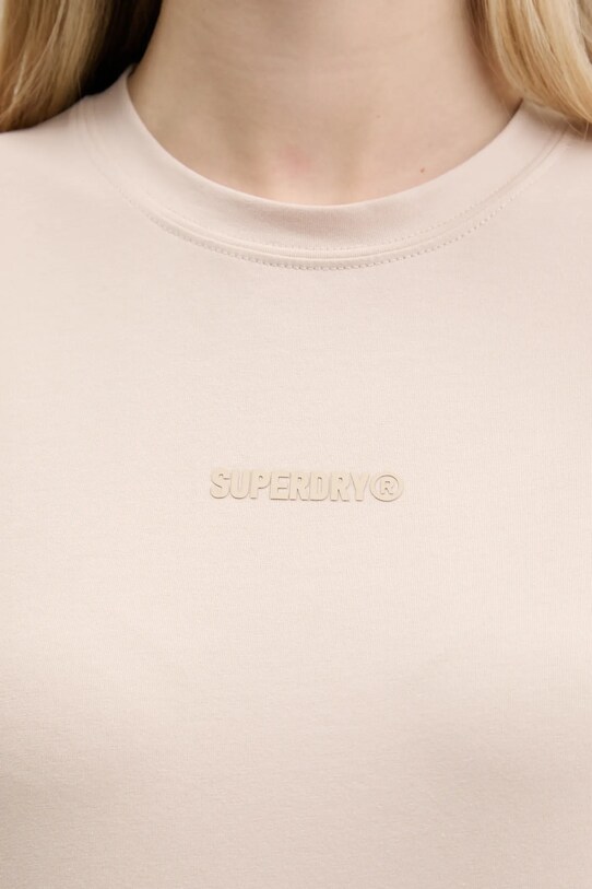 Superdry tricou W1011639A.7SJ bej