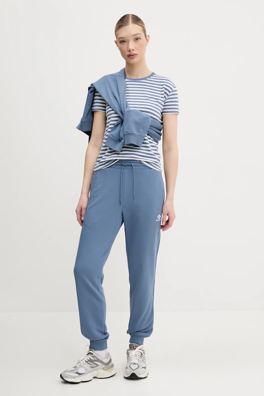 Superdry tricou din bumbac W1011640A.1IN albastru SS25