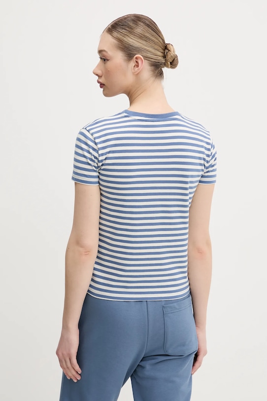 Îmbrăcăminte Superdry tricou din bumbac W1011640A.1IN albastru