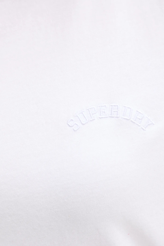 Superdry tricou din bumbac W1011644A.01C alb