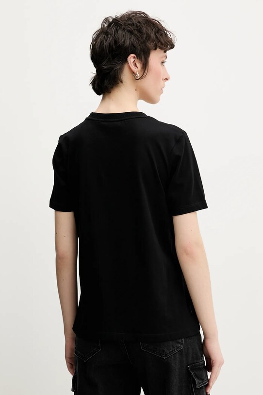 Îmbrăcăminte Superdry tricou din bumbac W1011644A.02A negru