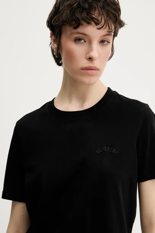 Superdry t-shirt in cotone nero W1011644A.02A