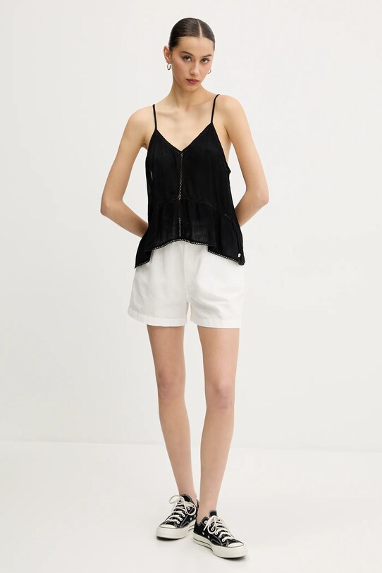 Top Superdry W6011647A.02A černá SS25