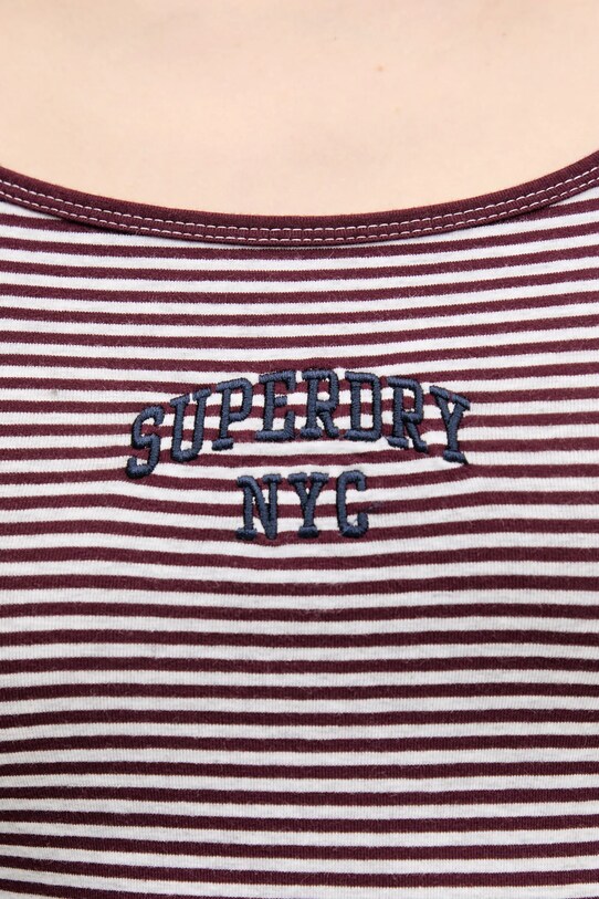 Топ Superdry W6012036A.E9I бордо