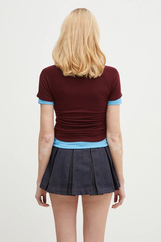 Дрехи Тениска с вълна Andersson Bell Cindy String Layred atb1265w бордо