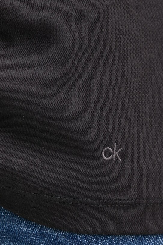 Calvin Klein t-shirt bawełniany K20K208399 czarny