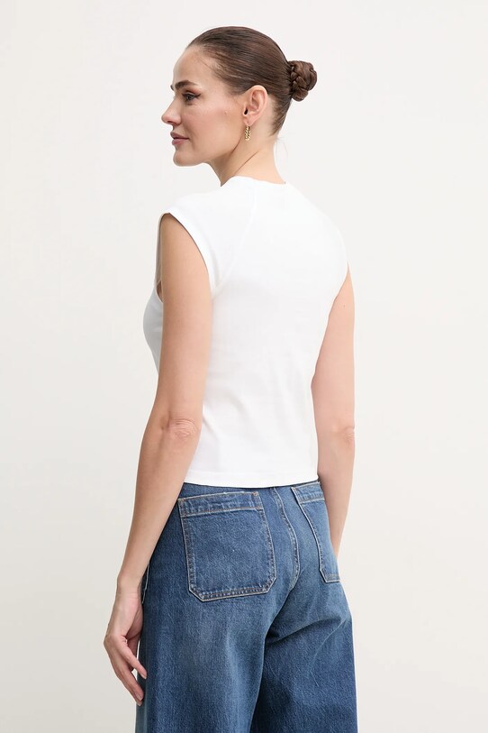 Одежда Хлопковый топ Calvin Klein K20K208422 белый