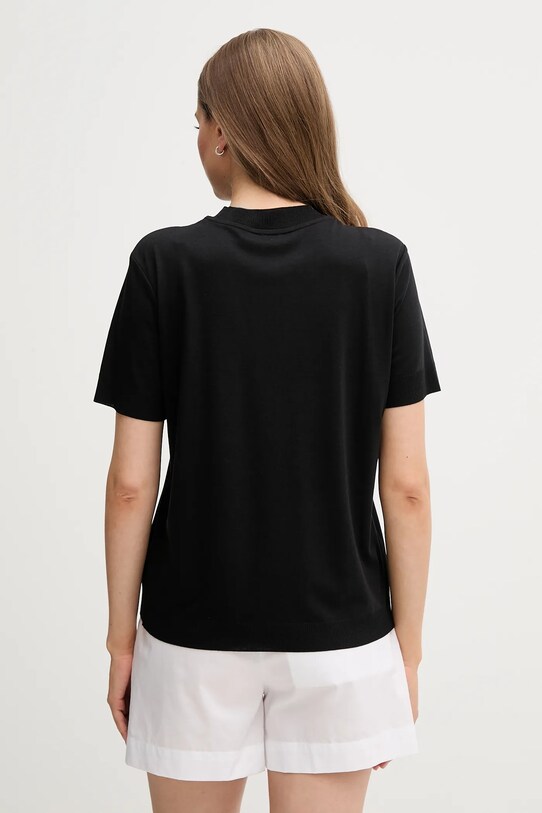 Ρούχα Μπλουζάκι Calvin Klein LV044B206G μαύρο