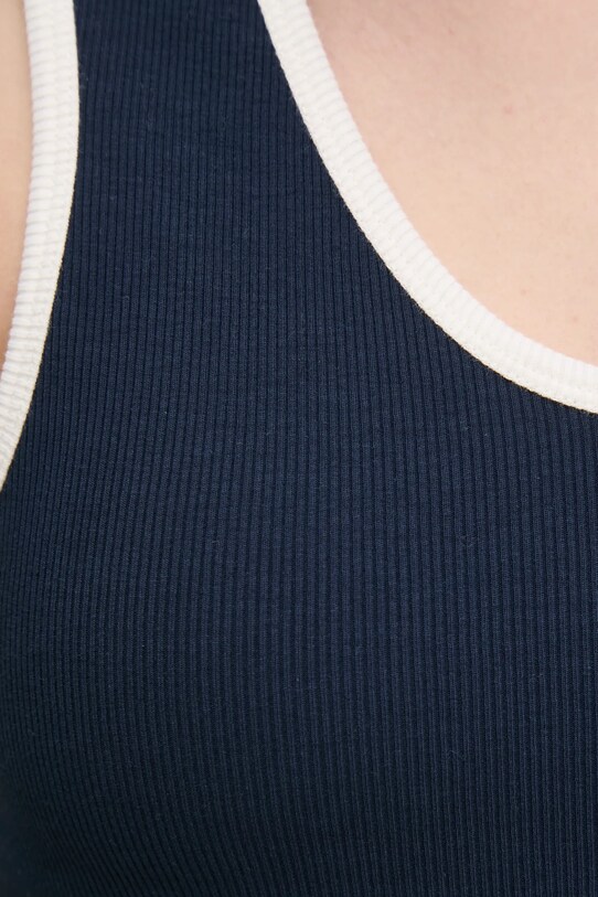 Top Tommy Hilfiger WW0WW44572 tmavomodrá